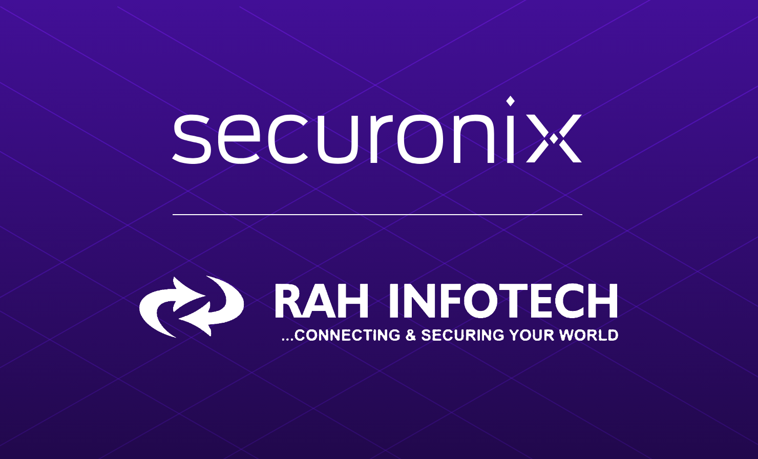 securonix and RAH info tech logos