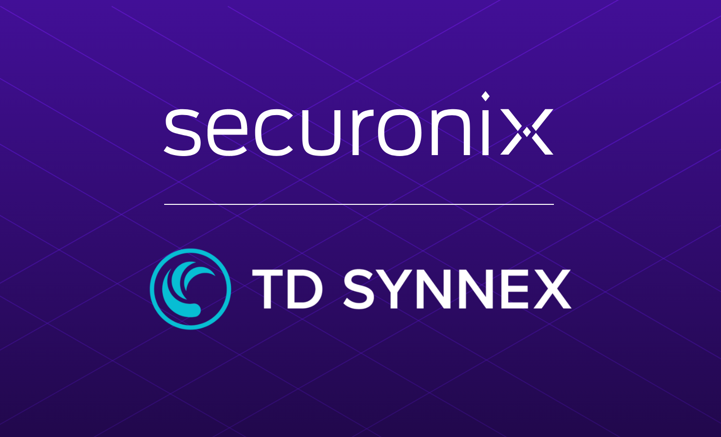 securonix and TD Synnex logos